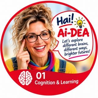 AI-DEA — YOUR SEND-LIVING WAY-MAKER for COGNITION & LEARNING. Pronounced Idea.